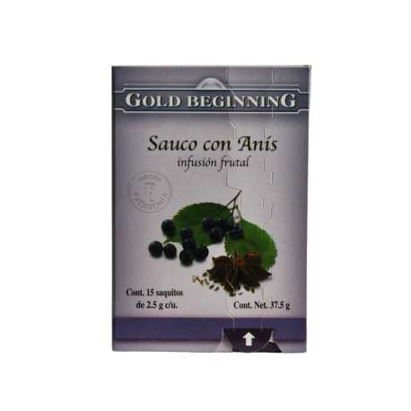 TE DE SAUCO CON ANIS GOLD BEGINNING