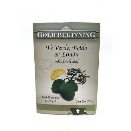 TE VERDE, BOLDO Y LIMON GOLD BEGINNING