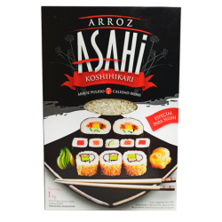 ARROZ ASAHI KOSHIHIKARI X 1 KG. KOMETO