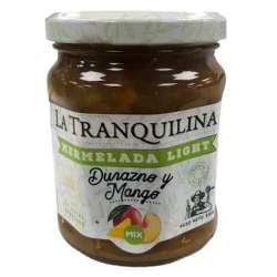 MERMELADA DE DURAZNO Y MANGO LIGHT X 330 GRS LA TRANQUILINA