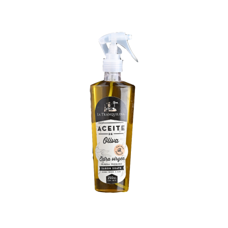 SPRAY ACEITE DE OLIVA X 250 ML EXTRA VIRGEN LA TRANQUILINA