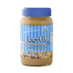 MANTEQUILLE DE MANI CON STEVIA  X 380 GR LE-FIT