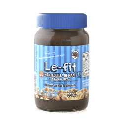 MANTEQUILLA DE MANI CON CHOCOLATE X 360 GR. LE FIT