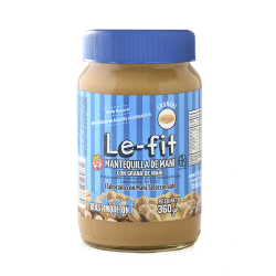 MANTEQUILLA DE MANI CRUNCHI X 360 GR. LE FIT