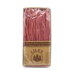 FIDEOS TALLARIN MORRON Y REMOLACHA X 500 GR. LILEN