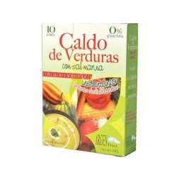 CALDO VERDURA CON SAL X 10 SOBRES. ARGENDIET