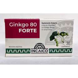 GINGKO 80 FORTE X 30 COMP. YUYO INCAICO