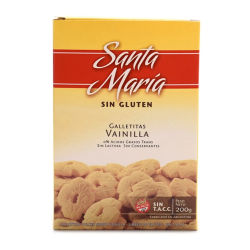 GALLETITAS VAINILLA X 200 GR. SANTA MARIA