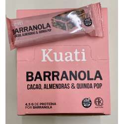 BARRANOLA CACAO Y QUINOA X 12 UNID. KUATI