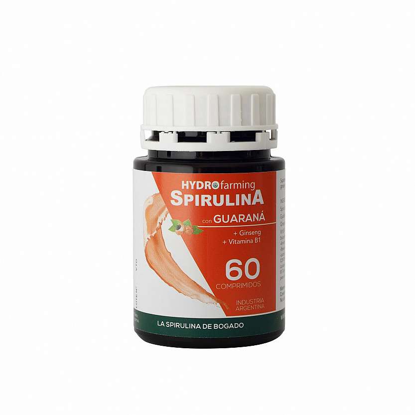 ESPIRULINA ENERGIZANTE (GUARANA) X 60