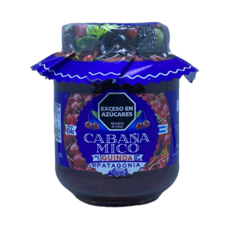 MERMELADA CON AZUCAR GUINDA X 454 GR. CABAÑA MICO-EL BOLSON