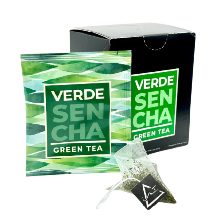 TE HEBRAS VERDE SENCHA (GREEN TEA) X 10 SAQ. INTI ZEN