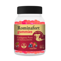 ROMINAFORT GUMMIES SABOR FRUTOS ROJOS X 180 GR. PROVEFARMA