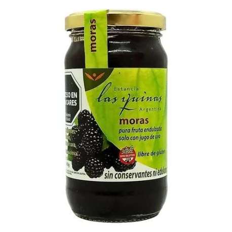 MERMELADA MORA SIN AZUCAR X 420 GR. LAS QUINAS