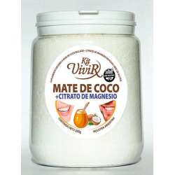 MATE DE COCO + CITRATO DE MAGNESIO. POTE X 200 GR. KIT VIVIR