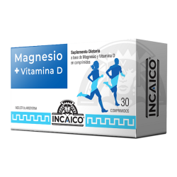 MAGNESIO + CALCIO + VIT. D X 30 COMPRIMIDOS YUYO INCAICO