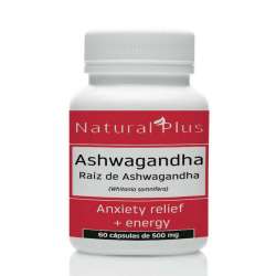 ASHWAGANDHA X 60 CAPS. NATURAL PLUS