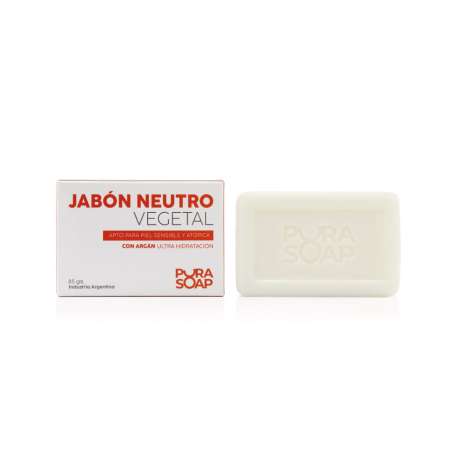 JABON NEUTRO X 85 GR. PURA SOAP