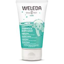 CHAMPU Y GEL 2 EN 1 MENTA FRESCA X 150 ML WELEDA