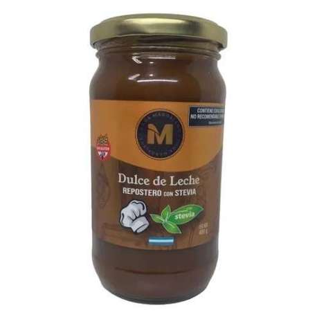 DULCE DE LECHE REPOSTERO CON STEVIA X 400 GR. DOÑA MAGDALENA