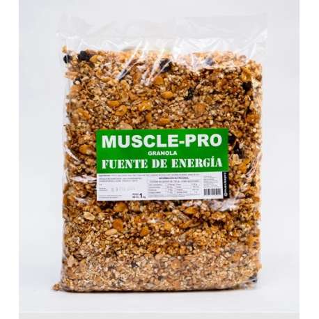 GRANOLA ENERGETICA X 1 KG. MUSCLE PRO