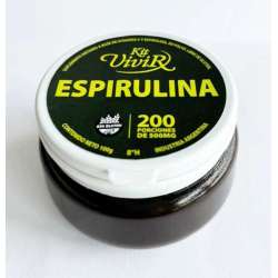 ESPIRULINA PROTEINA 80% POTE. X 200 PORCIONES. KIT VIVIR