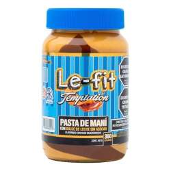 MANTEQUILLA DE MANI CON DULCE DE LECHE TENTATION X 360 GR. LE FIT