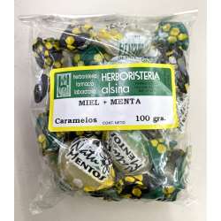 CARAMELOS DE MIEL Y MENTA X 100 GR. HERBORISTERA ALSINA