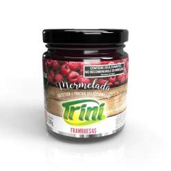 MERMELADA DE FRAMBUESA PREMIUM C/STEVIA X 360 GRS. TRINI