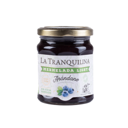 MERMELADA DE ARANDANO CON STEVIA LA TRANQUILINA