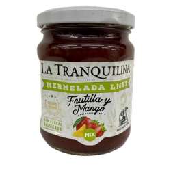 MERMELADA DE FRUTILLA Y MANGO LIGHT X 330 GRS LA TRANQUILINA