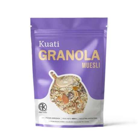 GRANOLA MUESLI X 400 GR KUATI