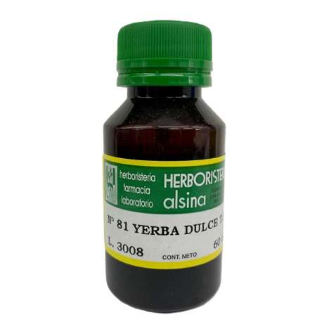 TINTURA MADRE YERBA DULCE HERBORISTERIA ALSINA