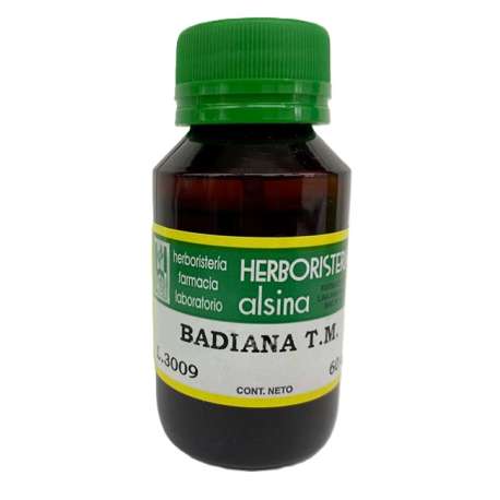 TINTURA MADRE BADIANA X 60 CC HERBORISTERIA ALSINA