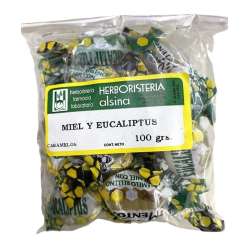 CARAMELOS DE MIEL Y EUCALIPTUS X 100 GR. HERBORISTERA ALSINA