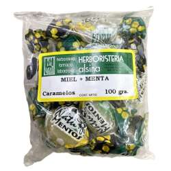 CARAMELOS DE MIEL Y MENTA X 100 GR. HERBORISTERA ALSINA