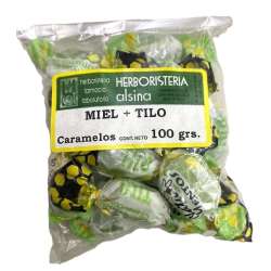 CARAMELOS DE MIEL Y TILO X 100 GR. HERBORISTERA ALSINA