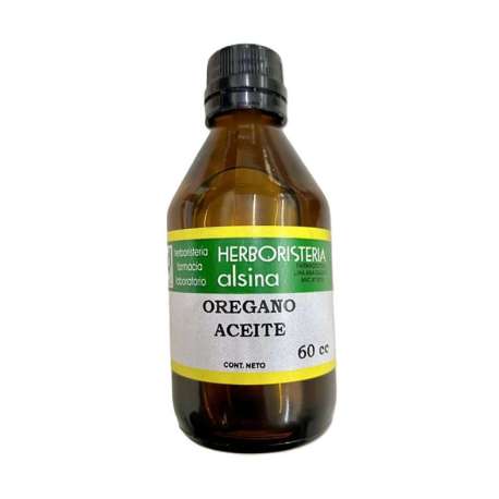 ACEITE DE OREGANO X 60 CC. HERBORISTERIA ALSINA