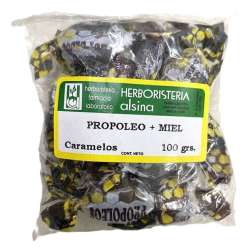 CARAMELOS DE PROPOLEO Y MIEL X 100 GR. HERBORISTERA ALSINA