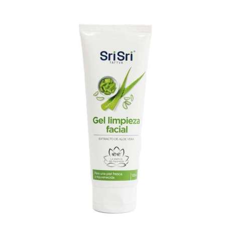 GEL DE LIMPIEZA FACIAL C/ALOE VERA X 150 GR SRI SRI TATTVA