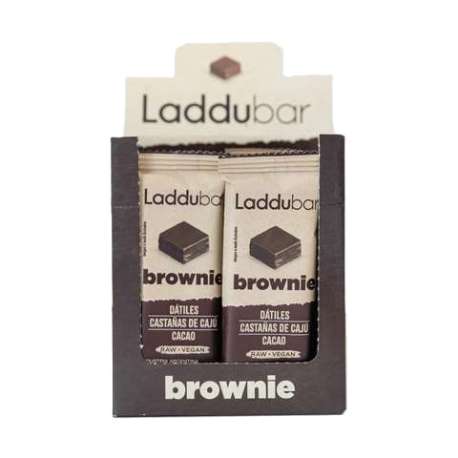 LADDU BARRITA SABOR BROWNIE X 12 UNID. SRI SRI