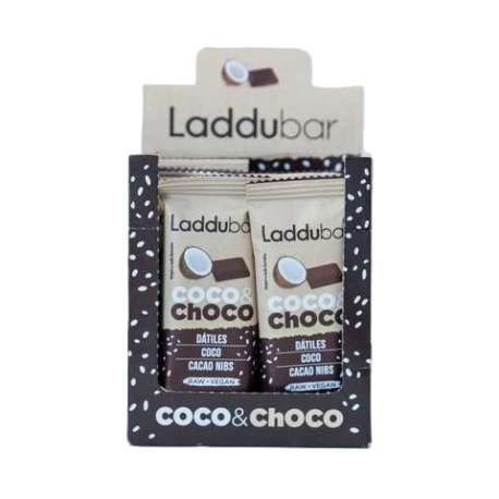 LADDU BARRITA SABOR COCO Y CHOCO X 12 UNID. SRI SRI TATTVA