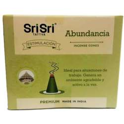 SAHUMERIO ABUNDANCIA CONOS X 12 UNID. SRI SRI TATTVA-AYURVEDA