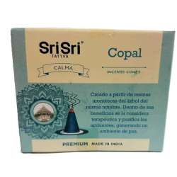SAHUMERIO COPAL CONOS X 12 UNI. SRI SRI TATTVA-AYURVEDA