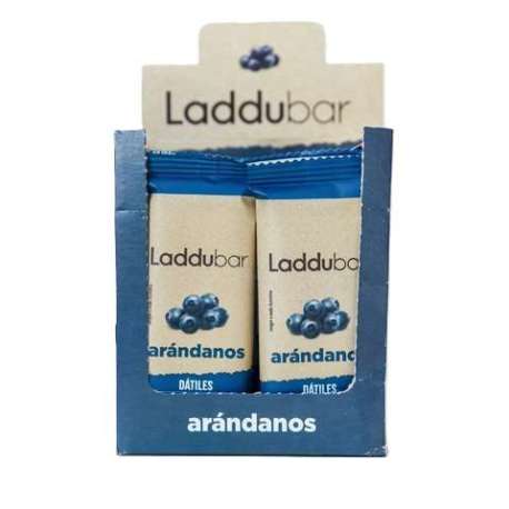BARRA SABOR ARANDANO LADDUBAR X 12 UNID SRI SRI TATTVA