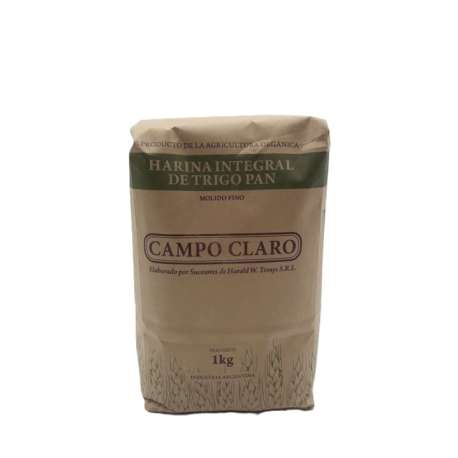 HARINA INTEGRAL DE TRIGO PAN CAMPO CLARO X KG