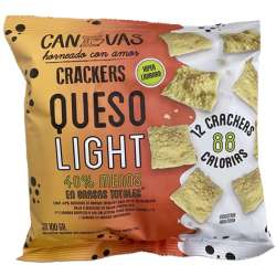 GALLETITAS DE QUESO LIGHT X 100 GR. CANVAS