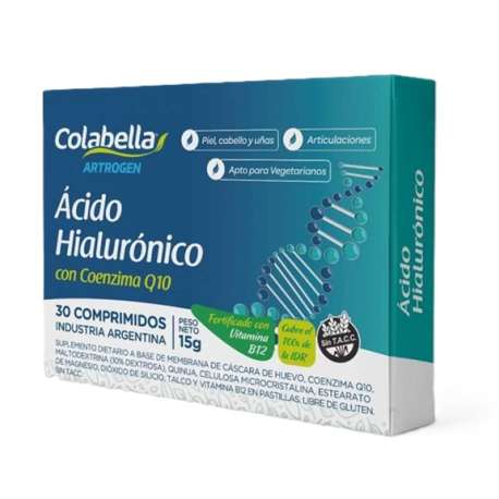 ARTROGEN ACIDO HIALURONICO X 30 COMP COLABELLA