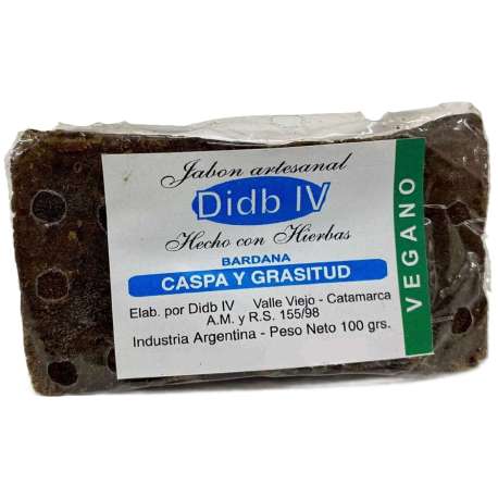 JABON CASPA Y GRASITUD X 100 GR