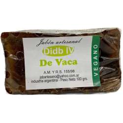 JABON ARTESANAL DE VACA  X 100 GR. DIDB IV NEVER